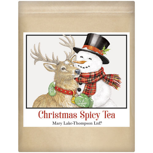 Hugging Snowman Wrapped Tea