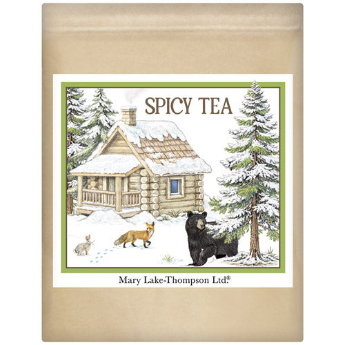 Winter Cabin Scatter Wrapped Tea