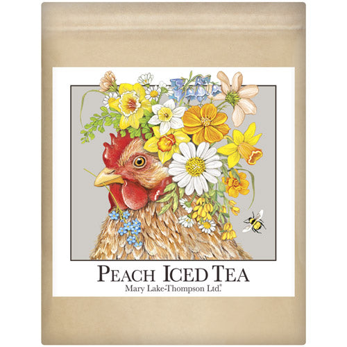 Flower Crown Hen Wrapped Tea