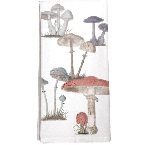 Mary Lake Thompson Montgomery Street Mushroom Dish Towel