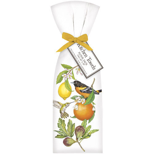 Fruit Birds Towel Set