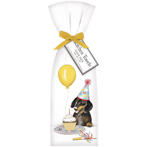 Doxie Birthday Towel Set