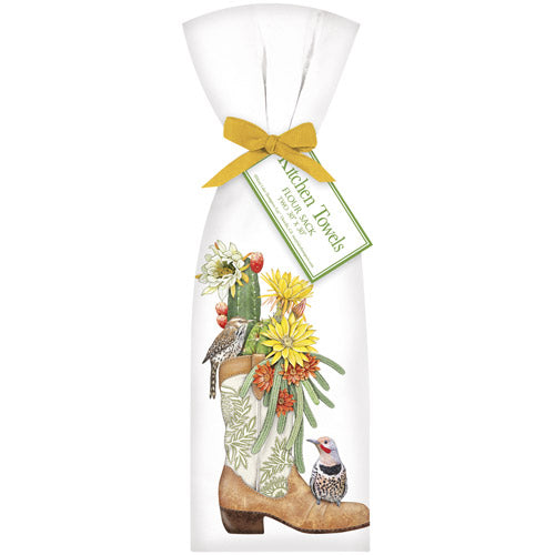 Cactus Boot Towel Set