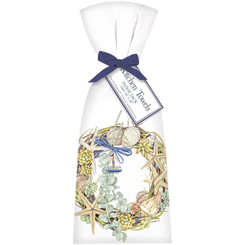 Everdy Shell Everyday Shell Wreath Towel Set – Mary Lake Thompson Ltd