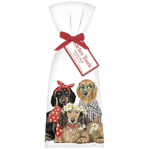 Everyday Doxie Family Towel Set