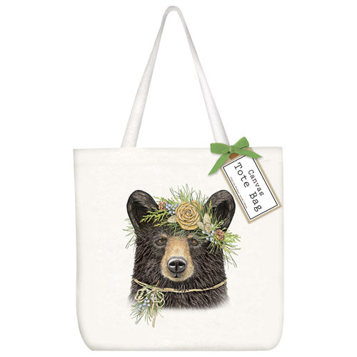 Pine Bear Tote Bag