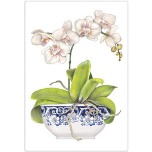 Orchid Bowl Bagged Towel