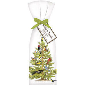 Bird Tree Spring Towel Set