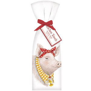 Mary Lake Thompson Daisy Pig Flour Sack Towel