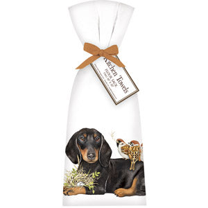 Doxie Birds Towel Set