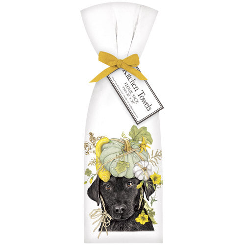 Lab Pumpkin Head Towel Set