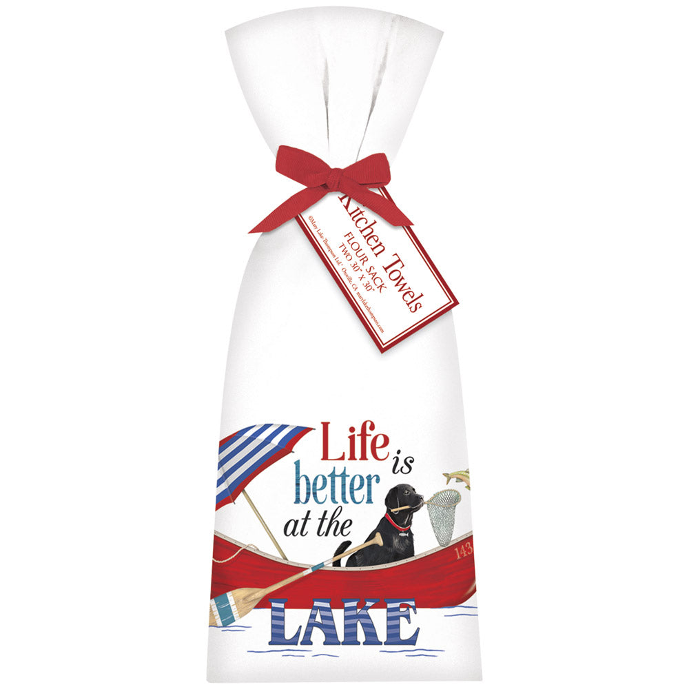Life Is Better Towel Set