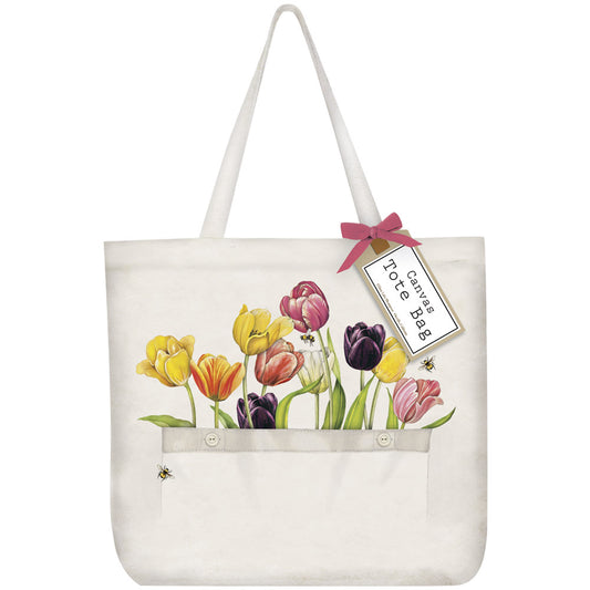 Tulip Garden Tote Bag